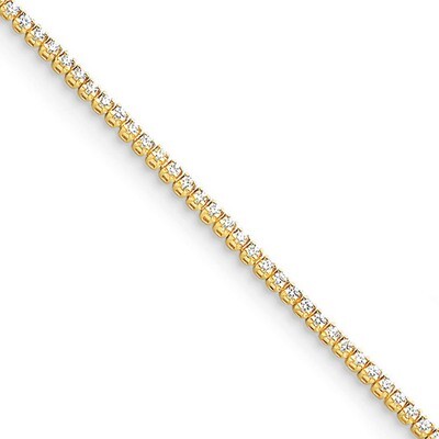 Diamond tennis bracelet 14k Gold X600AA, MPN: X600AA, 883957049908