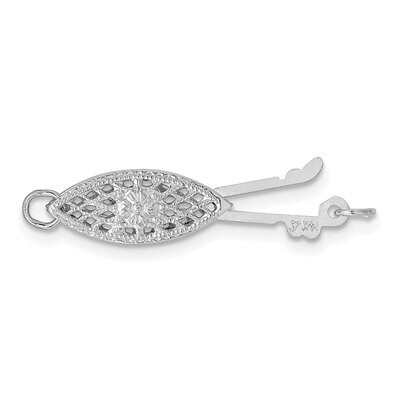 Pearl Clasp 14k White Gold WG1912, MPN: WG1912,