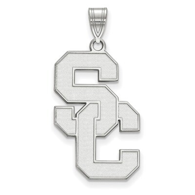 University of Southern California x-Large Pendant 10k White Gold 1W005USC, MPN: 1W005USC, 191101270…
