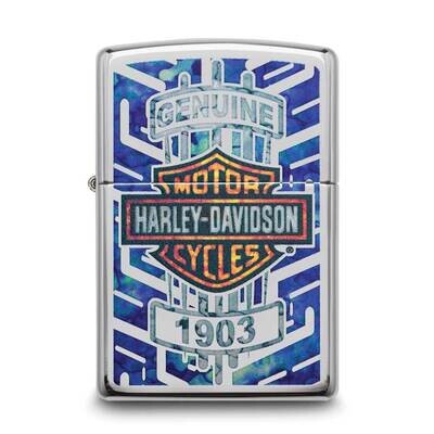 Zippo Harley-Davidson High Polished Chrome Genuine 1903 Lighter GM25745, MPN: GM25745,