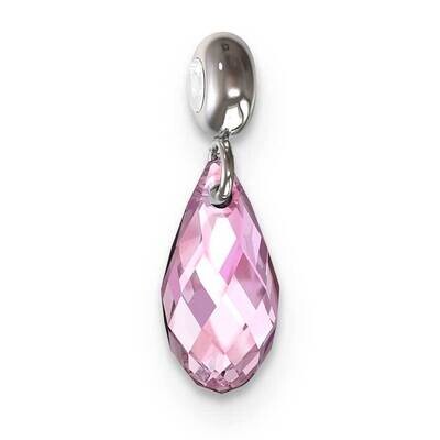 Memi June Teardrop Swarovski Crystal Charm Sterling Silver Rhodium-plated ME151JUN-SS, MPN: ME151JU…