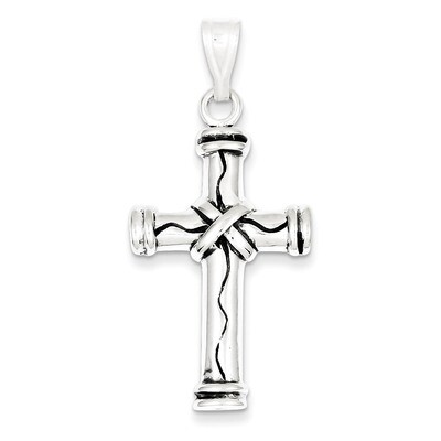 Antique Cross Pendant Sterling Silver QC3253, MPN: QC3253, 883957907932