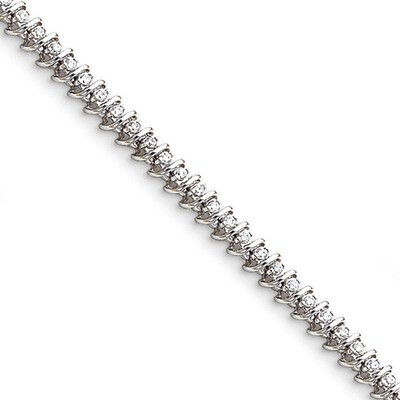 Diamond tennis bracelet 14k White Gold X2001WAA, MPN: X2001WAA, 883957048871