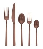 Sambonet Linea Q Vintage Pvd Copper 5 Piece Place Setting S.H. 52430C93, MPN: 52430C93, 790955049475