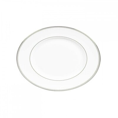 Vera Wang Grosgrain Oval Platter 13.75 Inch, MPN: 50116403001, 32677684344
