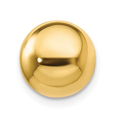 10.0mm Polished Medium Hole Bead Gold Filled GF3790, MPN: GF3790, 196904089491