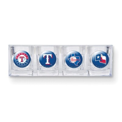Rangers 4-piece Shot Glass Set GC3568, MPN: GC3568, 89006538922