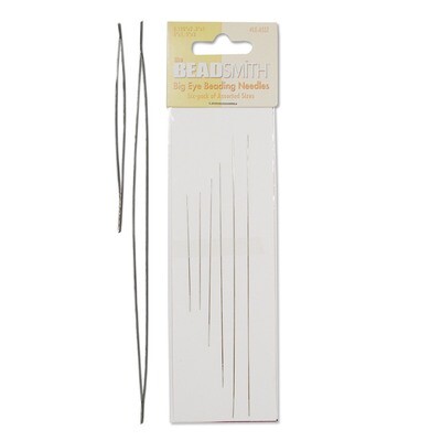 Big Eye Pack Of 6 Assorted Sizes Beading Needles JT4812, MPN: JT4812, 790524677658