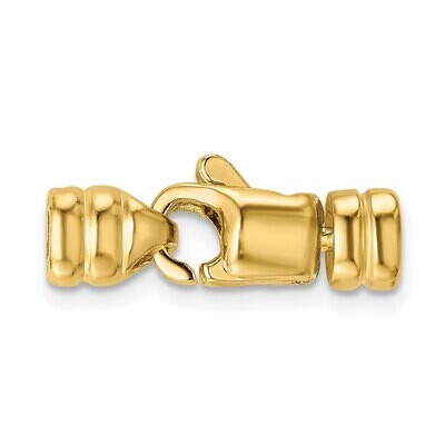 Round Lobster w / Swivel Endcaps Clasp 14k Yellow Gold YG1685, MPN: YG1685,