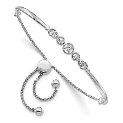 Si1/Si2, G H I, Adjustable Bracelet 14k White Gold Lab Grown Diamond BM6913-016-WLG, MPN: BM6913-01…