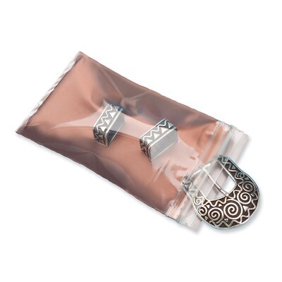 4x4 Anti-tarnish zip closure poly bags GM3284, MPN: GM3284,