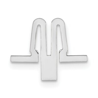 Tongue - Male Component 14k White Gold WG1877, MPN: WG1877,