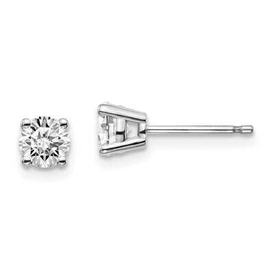 2/3ctw VS/SI D E F Lab Grown Diamond 4 Prong Earrings 14k White Gold EM1006-066-WLD, MPN: EM1006-06…