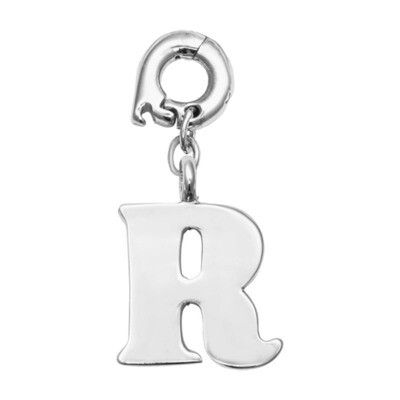 Nikki Lissoni R Charm Silver-Plated D1128SSR, MPN: D1128SSR, 8718819238812