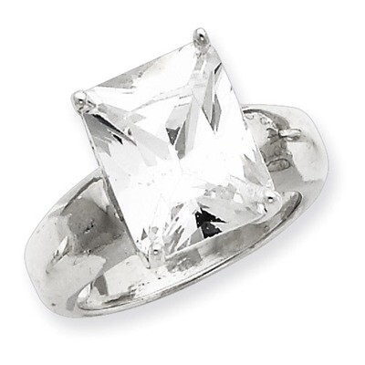 CZ Ring Sterling Silver QR26-7