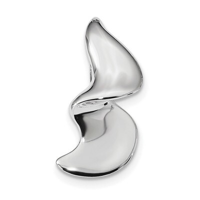 Ribbon Slide Sterling Silver Rhodium-plated QP4776, MPN: QP4776,
