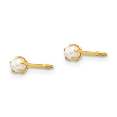 Reversible Fresh Water Cultured Pearl &amp; Bead Earrings - 14k Gold SE265 by Madi K, MPN: SE265, 27657…