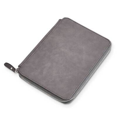 Grey Leatherette Zippered Case GM21759, MPN: GM21759, 47105023190