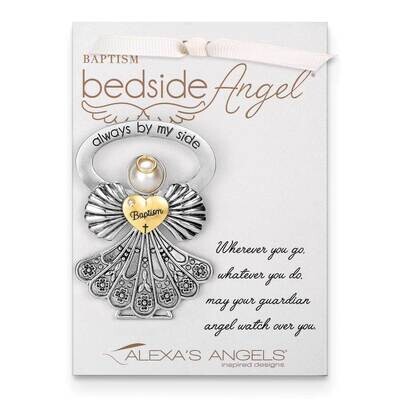 Rhodium Baptism Bedside Angel GM23662, MPN: GM23662, 89945654875