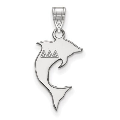 Delta Delta Delta Small Pendant Sterling Silver SS035DDD, MPN: SS035DDD, 886774607139