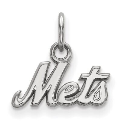 New York Mets x-Small Pendant 10k White Gold 1W013MET, MPN: 1W013MET, 886774779690