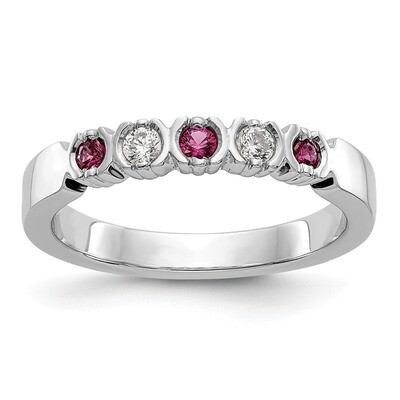 Yellow Gold Diamond with Ruby Band 14k Gold RM3395B-RU-010-WAA, MPN: RM3395B-RU-010-WAA, RM3395B-RU…