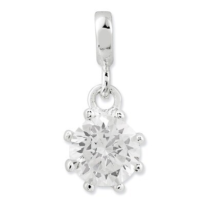 Clear Diamond Enhancer Sterling Silver QN130, MPN: QN130, 191101279027