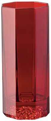 Versace Medusa Lumiere Red Longdrink Set of Two 6 Inch, MPN: 20665-321507-48874, 790955109407