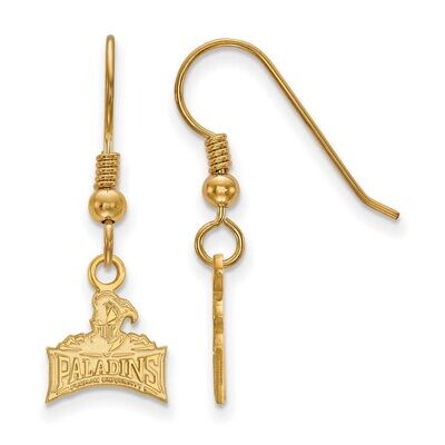 Furman University x-Small Dangle Earring Wire Gold-plated Silver GP019FUU, MPN: GP019FUU, 886774923…