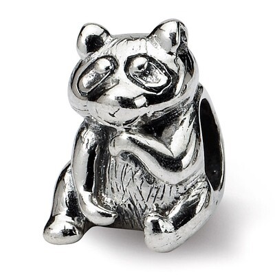 Racoon Bead - Sterling Silver QRS1190, MPN: QRS1190, 883957276908