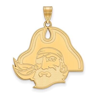 East Carolina University x-Large Pendant 14k Yellow Gold 4Y043ECU, MPN: 4Y043ECU, 886774881522