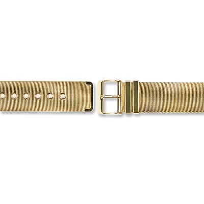 20mm Gold-tone Stainless Steel Fine Mesh 2-Piece Watch Band  BA411-20, MPN: BA411-20,