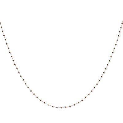 Briolette Necklace Coffee Brown Diamond XDB101-36, MPN: XDB101-36, 883957730288