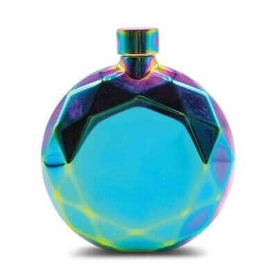 Rainbow Prism Resin Coated 5 oz. Flask GM22684, MPN: GM22684, 788089155186