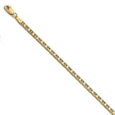 Leslie&#39;s 3mm Concave Anchor Chain 8 Inch 14k Gold HB-1314-8, MPN: 1314-8, 191101849466