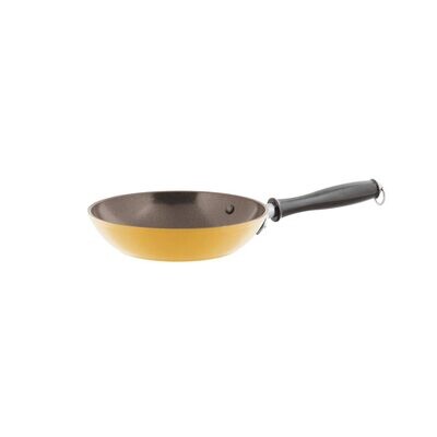 Sambonet Quarzo Nero Nonstick Frypan Yellow 8 Inch 37 Oz.  1.15 Qts 51014Y20, MPN: 51014Y20, 790955…