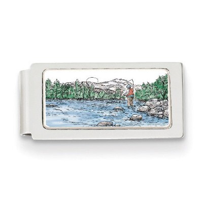 Barlow Designs Color Fisherman Hinged Money Clip GM12249, MPN: GM12249, 617414580341