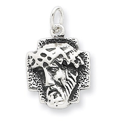 Ecce Homo Medal Antiqued Sterling Silver QC4380, MPN: QC4380, 883957910932