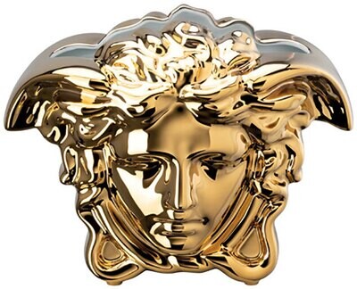 Versace Medusa Grande Vase Gold 8 1/4 Inch, MPN: 14493-426157-26021, 790955110526