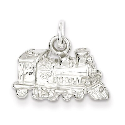 Train Engine Charm Sterling Silver QC4793, MPN: QC4793, 723252100587