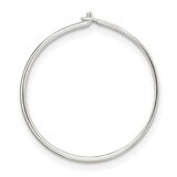 20.0mm Diameter Wire Hoops Sterling Silver SS3067, MPN: SS3067,