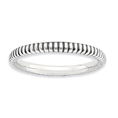Ring - Sterling Silver Antiqued QSK802, MPN: QSK802, 886774180359