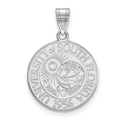 University of South Florida Large Crest Pendant 14k Yellow Gold 4Y020USFL, MPN: 4Y020USFL, 19110121…