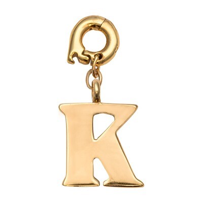 Nikki Lissoni K Charm Gold-Plated D1129GSK, MPN: D1129GSK, 8718819239000