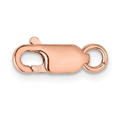 Standard Weight 12.0x4.5mm Lobster with Jump Ring Clasp Rose Gold Filled RGF4971, MPN: RGF4971,