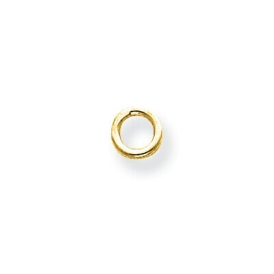 18 Gauge 6.0mm Round Jump Ring Gold Filled GF2844, MPN: GF2844,