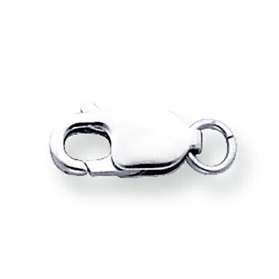 Standard Weight Lobster Clasp with Jump Ring Setting 18k White Gold 8W1619, MPN: 8W1619,