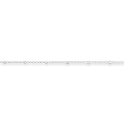 20 Inch 1.25mm Rolo with Beads Chain Sterling Silver QFC163-20, MPN: QFC163-20, 886774408385