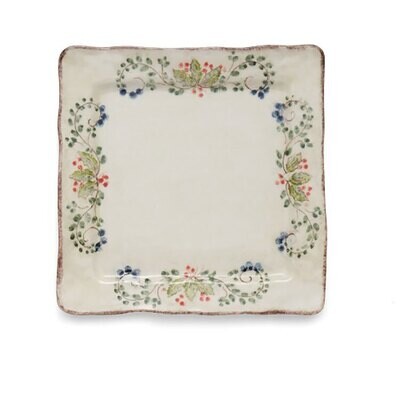 Arte Italica Medici Festivo Square Platter MEF6819