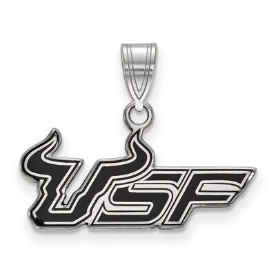 University of South Florida Medium Enamel Pendant Sterling Silver SS028USFL, MPN: SS028USFL, 886774…
